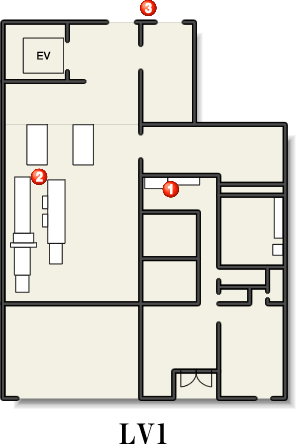 杭全工場LV1設備配置図