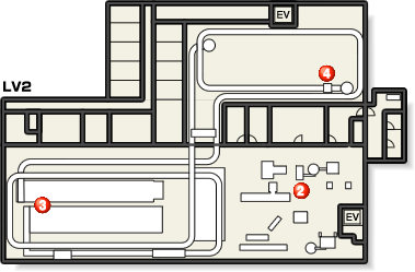 富田林工場LV2設備配置図